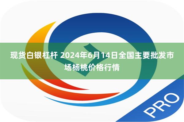 现货白银杠杆 2024年6月14日全国主要批发市场杨桃价格行情