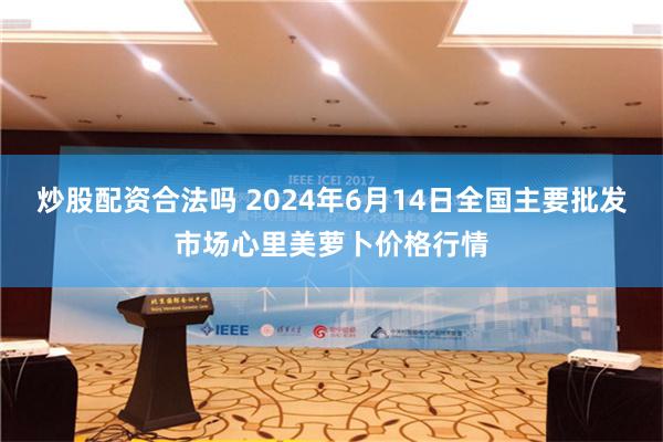 炒股配资合法吗 2024年6月14日全国主要批发市场心里美萝卜价格行情