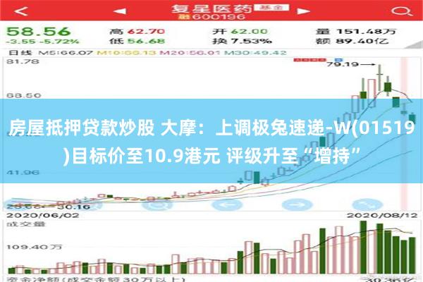 房屋抵押贷款炒股 大摩：上调极兔速递-W(01519)目标价至10.9港元 评级升至“增持”