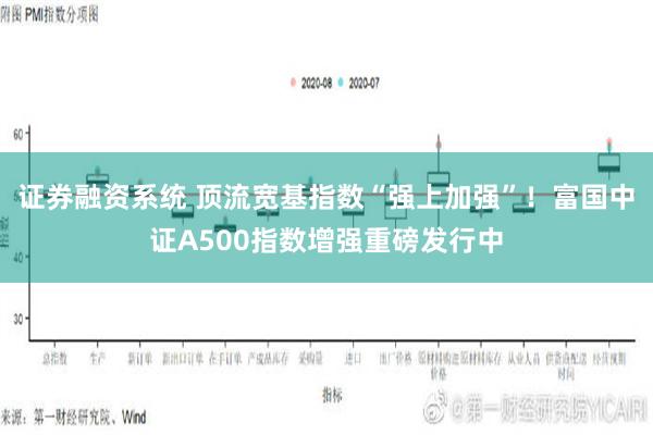 证券融资系统 顶流宽基指数“强上加强”！富国中证A500指数增强重磅发行中