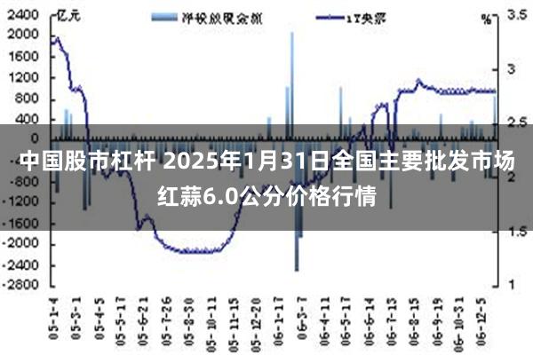 中国股市杠杆 2025年1月31日全国主要批发市场红蒜6.0公分价格行情